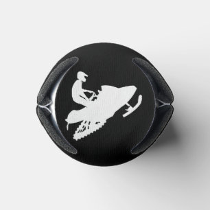 Porta-lata White-Snowmobile