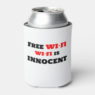 Porta-lata Wi-Fi gratuito é inocente