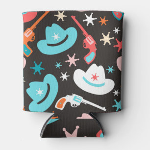 Porta-lata Wild West, Revolvers Cowboy Padrão.