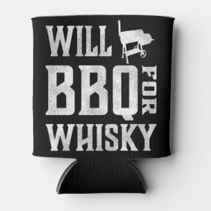 Porta-lata Will CHURRASCO para Whisky - Offset Grillmaster en