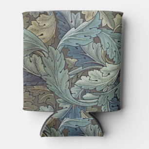 Porta-lata William Morris Acanthus Sage Flor de Floral Botâni