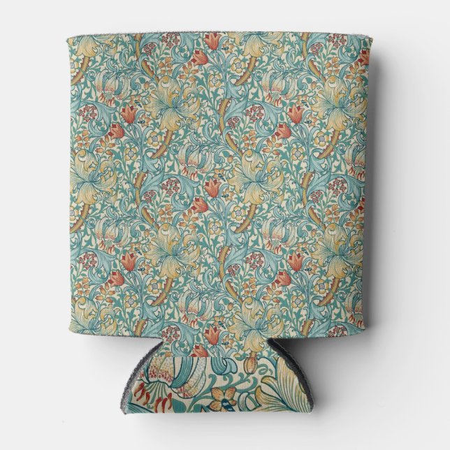 Porta-lata William Morris "Lírio Dourado" 3 (Frente)