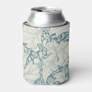 Porta-lata William Morris Wallflower Blue damask