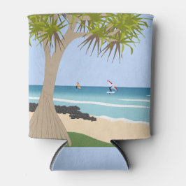 Porta-lata Wing Foil Surfers Pandanus Tree na Praia