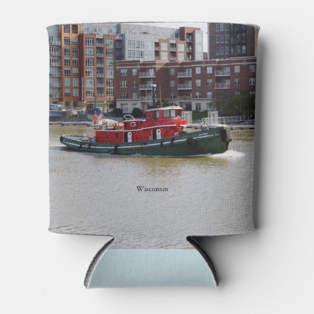 Porta-lata Wisconsin pode mais legal (Frente)
