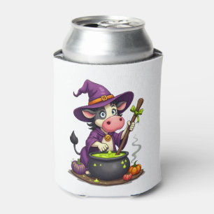 Porta-lata Witch Cow Cauldron Brew