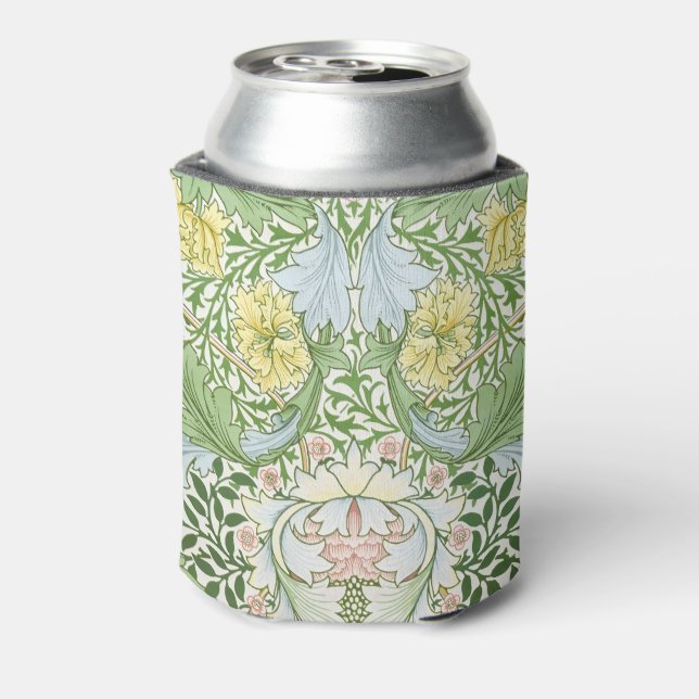 Porta-lata Wm Morris Myrtle Floral Arte Nova Brilhante (Can Back)