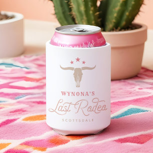 Porta-lata WYNONA Pink Cowgirl Última Bachelorette Rodeo