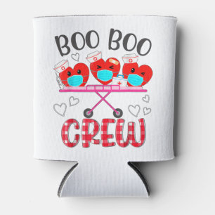 Porta-lata Xadrez Boo Boo Crew Heart Nurse Wea