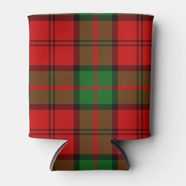 Porta-lata Xadrez Escocesa Clan Dunbar Tartan (Frente)
