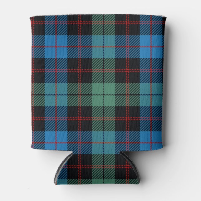 Porta-lata Xadrez Escocesa Clan Guthrie Tartan (Frente)