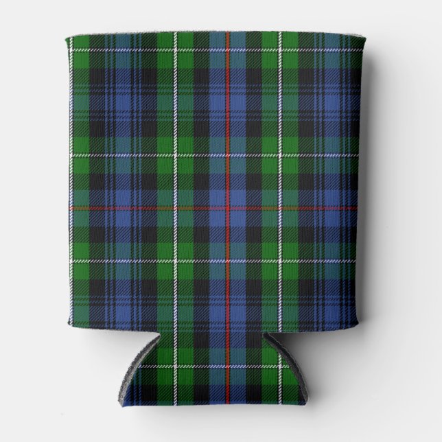 Porta-lata Xadrez Escocesa Clan MacKenzie Tartan (Frente)