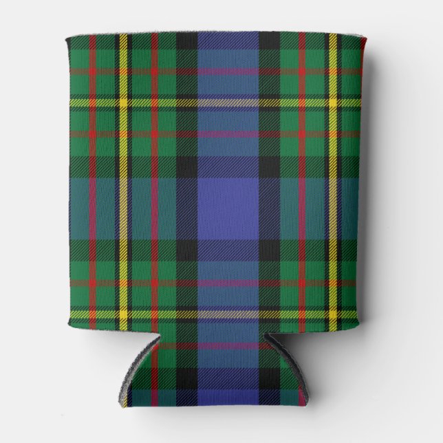 Porta-lata Xadrez Escocesa Clan MacLaren Tartan (Frente)