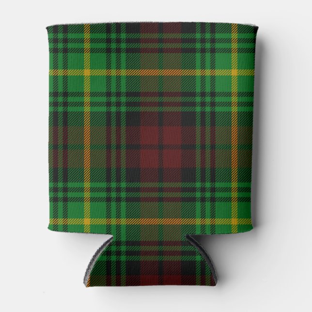 Porta-lata Xadrez escocesa Clan Martin Tartan (Frente)