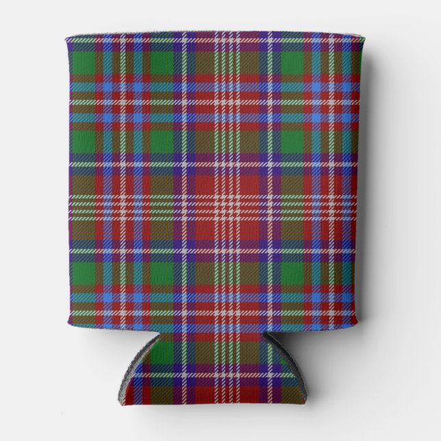 Porta-lata Xadrez Escocesa Clan Ritchie Tartan (Frente)