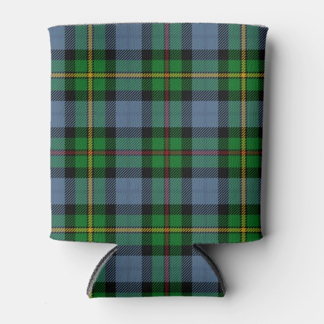 Porta-lata Xadrez Escocesa Clan Smith Tartan (Frente)