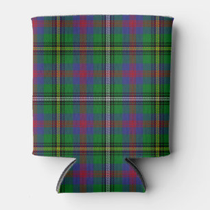 Porta-lata Xadrez Escocesa Clan Wood Tartan