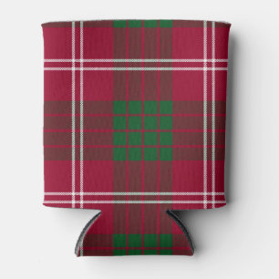 Porta-lata Xadrez escocesa de Clan Crawford Tartan
