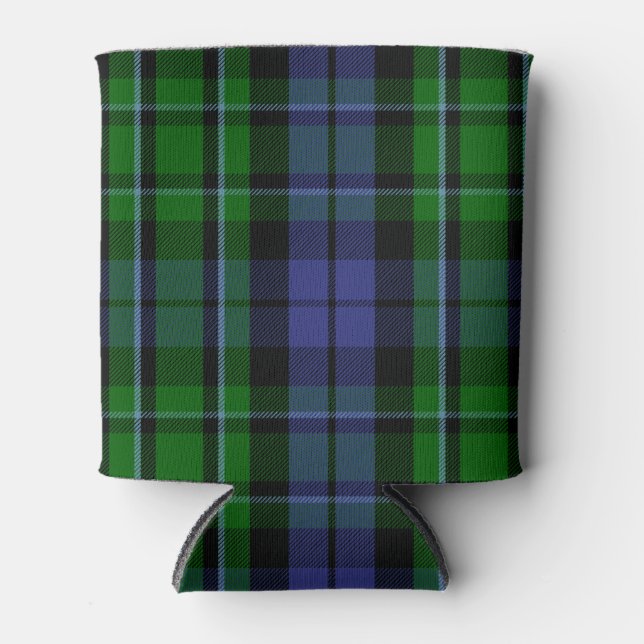 Porta-lata Xadrez Escocesa de Clan MacCallum Tartan (Frente)