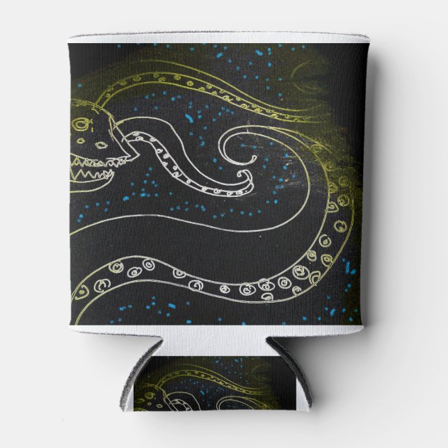 Porta-lata yaei Sweet escape abstrato art (Frente)