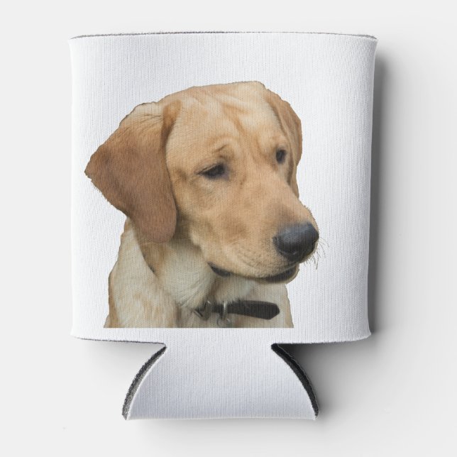 Porta-lata Yellow Labrador Retriever (Frente)