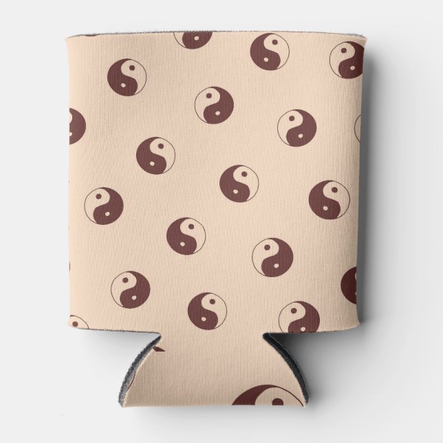 Porta-lata Yin Yang China Hand Drawn (Frente)