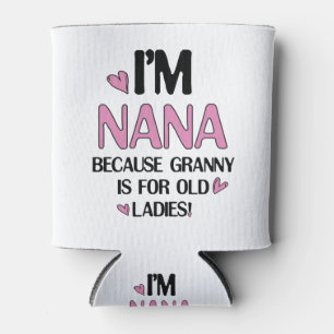 Porta-lata Young Nana Graphic Nana Clipart Design