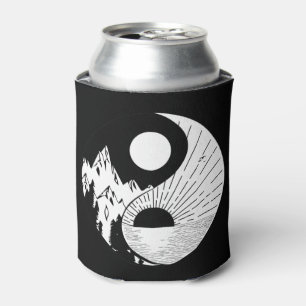 Porta-lata Zen Yin Yang Black White