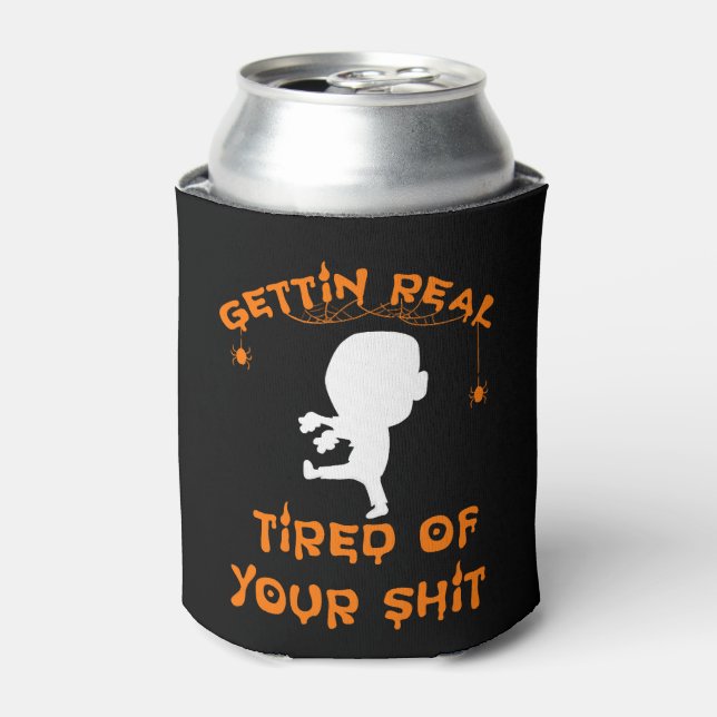 Porta-lata Zombie Halloween (Can Front)