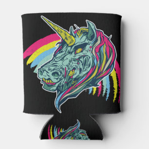Porta-lata Zombie Unicorn