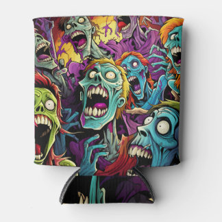 Porta-lata Zombies de Cartoons Divertidos