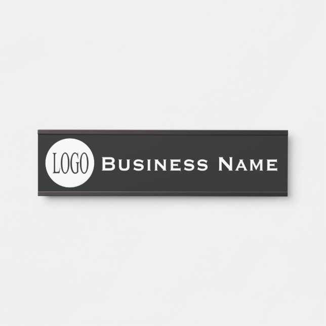 Porta Placa de Identificação da Empresa Nome da Empresa  (Frente)