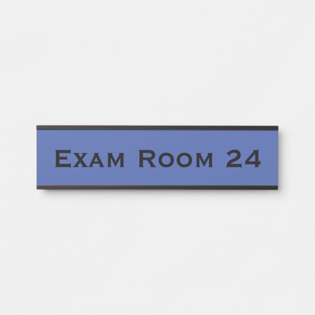 Porta Placa de Identificação da Sala de Exame do Dentist (Frente)