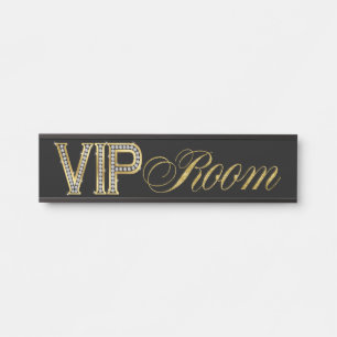Porta Placa de Nome de Interrupção da Sala VIP