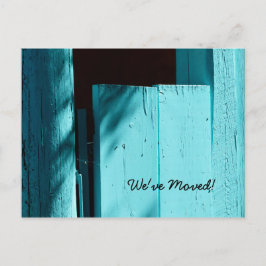 Porta Turquesa, Anúncio de Novo Endereço