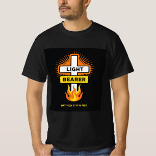 Portador claro - Brilho para Jesus T-Shirt
