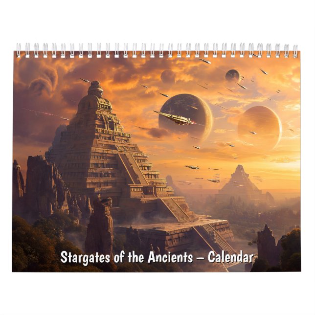 Portais Estelares dos Antigos – Calendário (Capa)