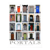 Portais fotografia de porta poster