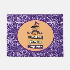 Portão ou tapete de bruxa das bruxas