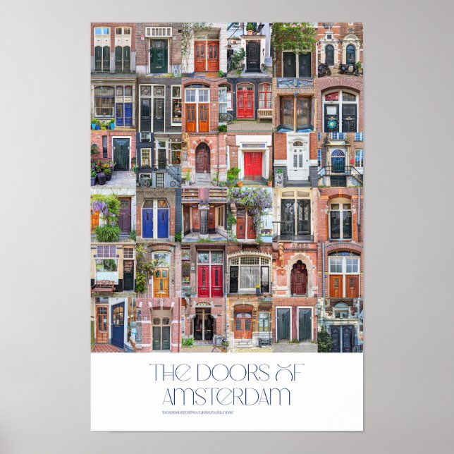 Portas da Poster de Amesterdã (Frente)