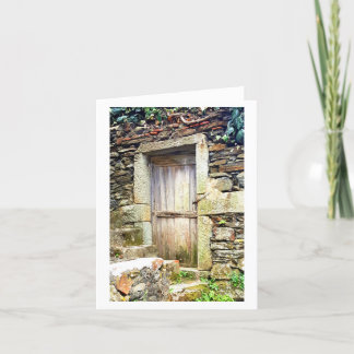 Portas do cartão de nota de Cinque Terre