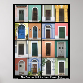 Portas do Poster San Juan Antigo