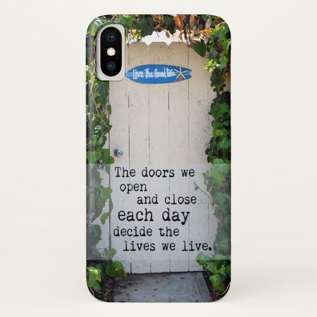 Portas que abrimos a capas de iphone de fotografia (Verso)