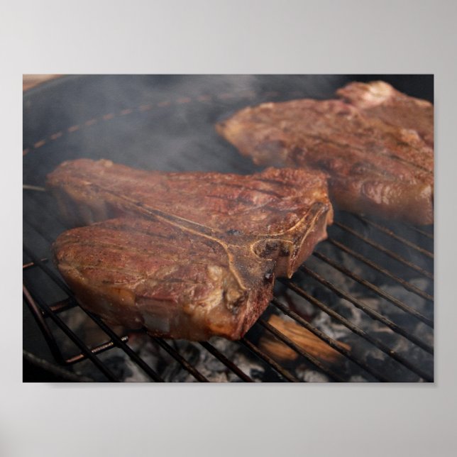 Porterhouse Steak poster (Frente)