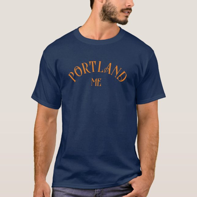 Portland, Maine T-Shirt (Frente)