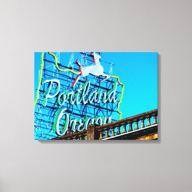 PORTLAND, OREGON Canvas Print (Frente)