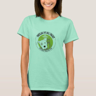 Portland Pit Bull Project T-Shirt feminino