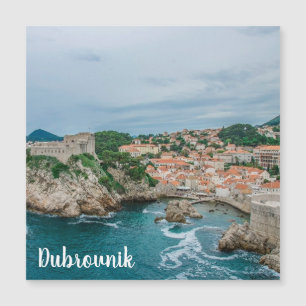 Porto de Dubrovnik e centro urbano