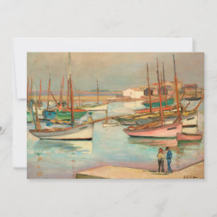 Porto na ilha de Yeu   Henri Lebasque