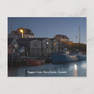 Porto no cartão postal da Peggy's Cove